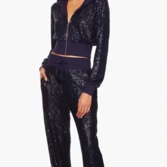 Susana Monaco NWT Sequin Zip-Up Jacket MEDIUM - Picture 2 of 7